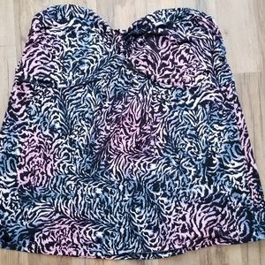 Torrid brand strapless top